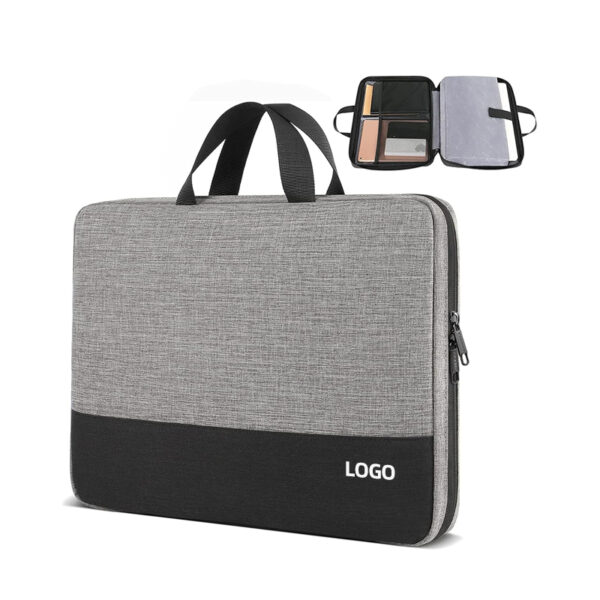 15.6 inch TSA Laptop Sleeve Computer Bag Water Resistant Computer Case
