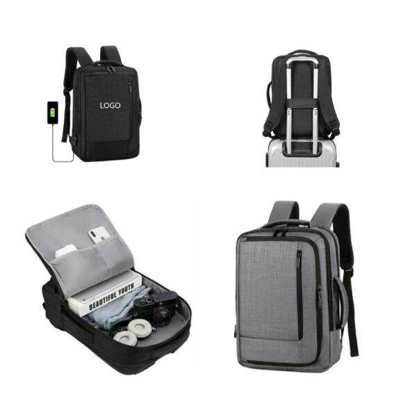 Travel Durable Laptop Backpack With Usb Charging Port