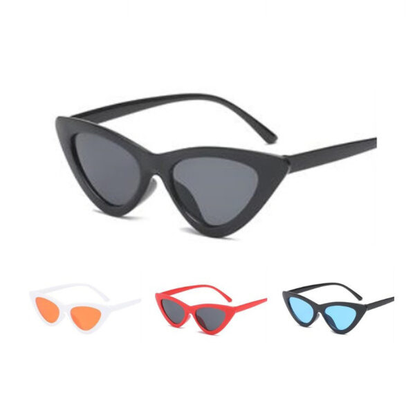 Vintage Narrow Cat Eye Sunglasses