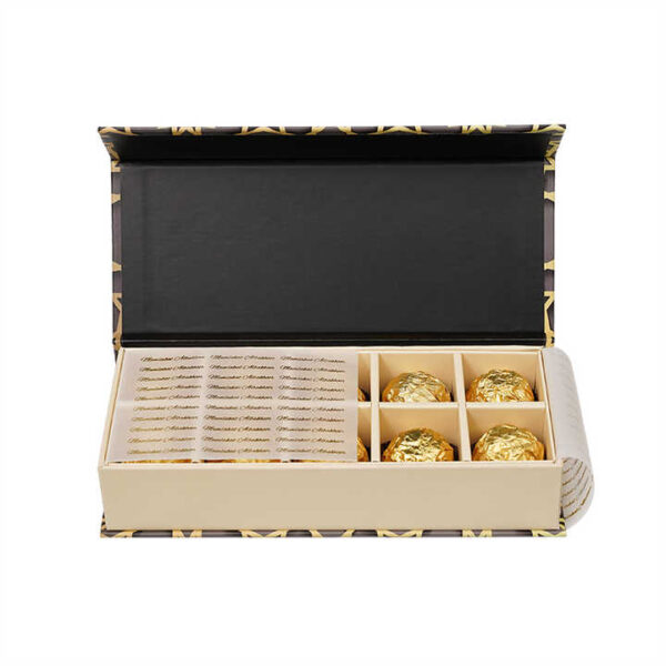 Handmade Recyclable Customized Printing Logo Cardboard Paper Box Gift Box Luxury Chocolate Packaging Drawer Boxes for Dessert